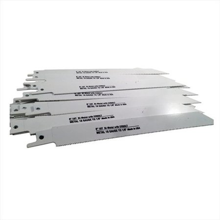 DISSTON Disston 6961-50 Blu-Mol 8 In. 18 Tpi Metal Cutting Bi-Metal Reciprocating Saw Blade; 50 Pack 6961-50